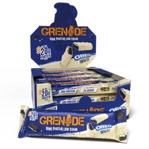 Grenade OREO Protein Bar - High Protein, Low Sugar, 12 x 60 g