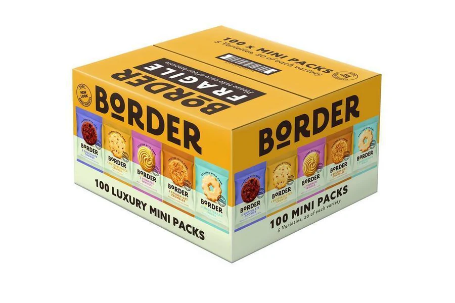 Border Luxury Mini Pack 100 Biscuits 5 Variety (1 Box) - Image 2