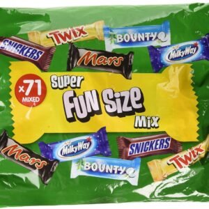Mars Mixed Bulk 1.4kg, 71 Fun Size Chocolate Bars, Twix, milkyway, Snickers & Bounty, Ideal for Gift, Hampers, Snacks, Party Bags